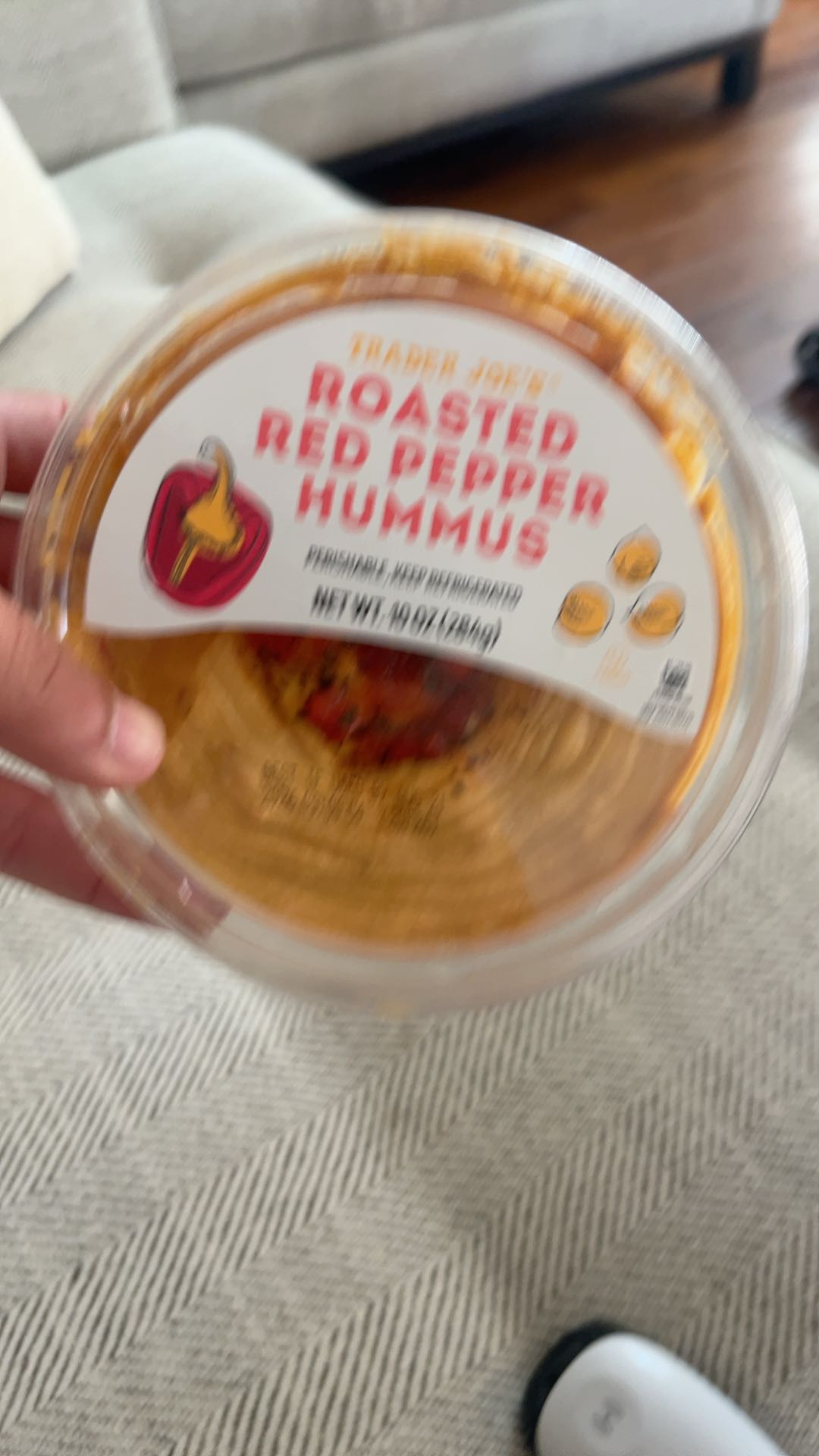 Roasted Red Pepper Hummus