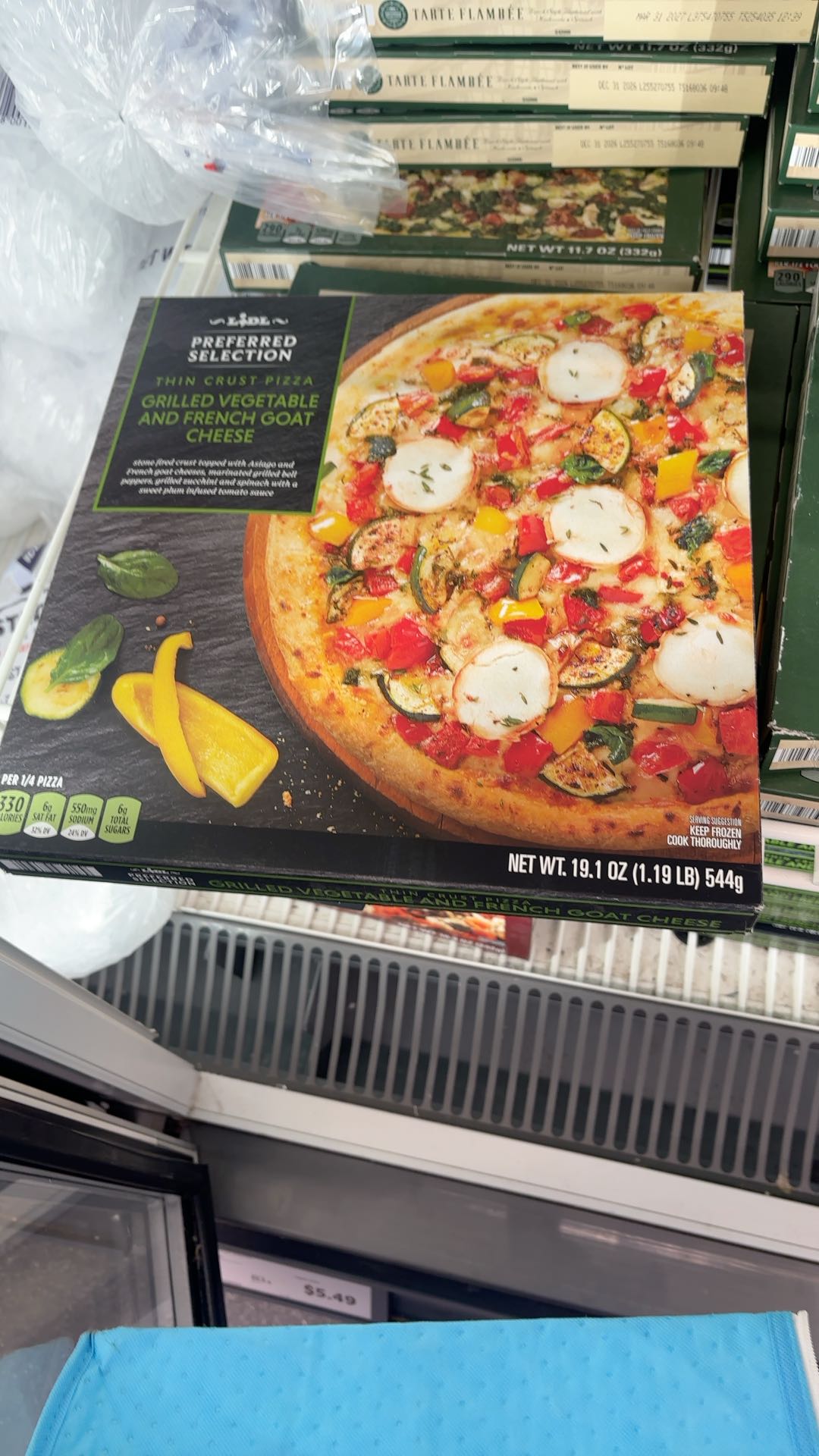 French GOAT Cheese And Veggie Pizza