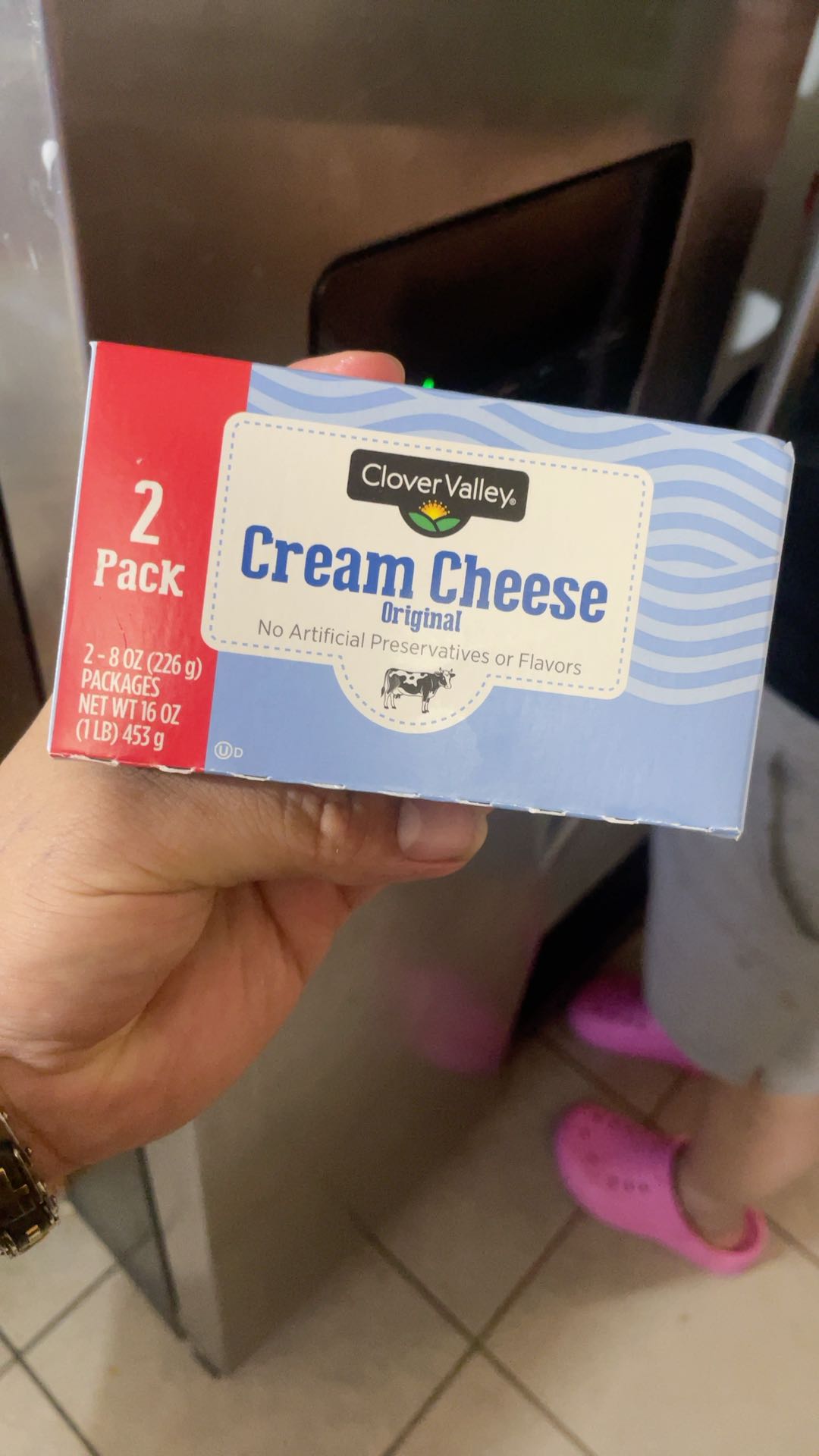 CLOVER VALLEY, CREAM CHEESE SPREAD
