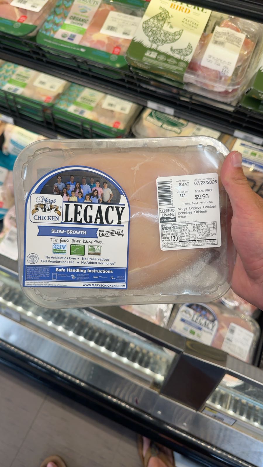 Chicken Breast, Boneless, Skinless