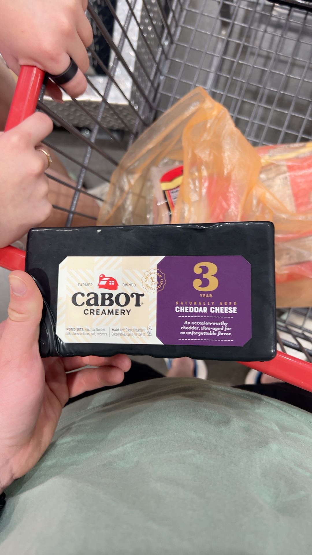 3 Year Naturally Aged Cheddar