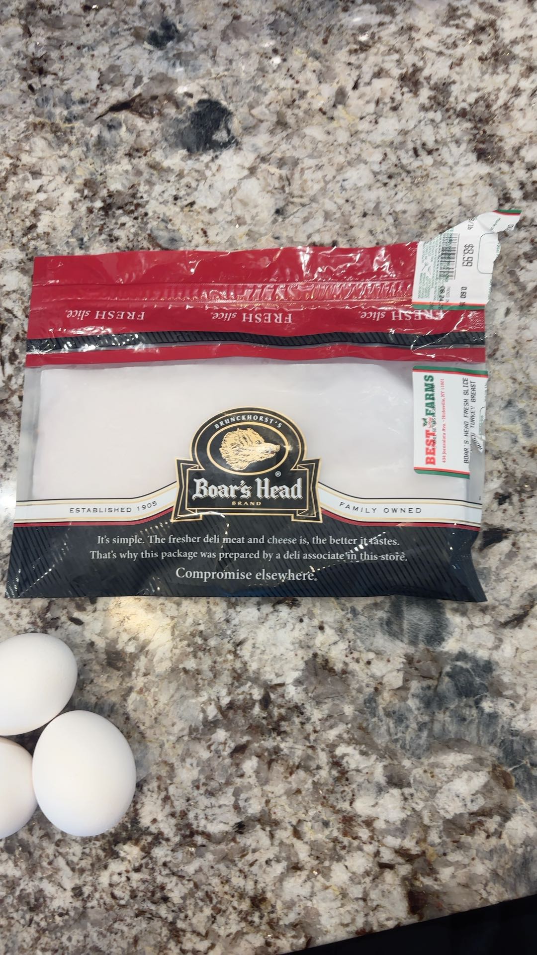 Boar's Head Fresh-Sliced Turkey