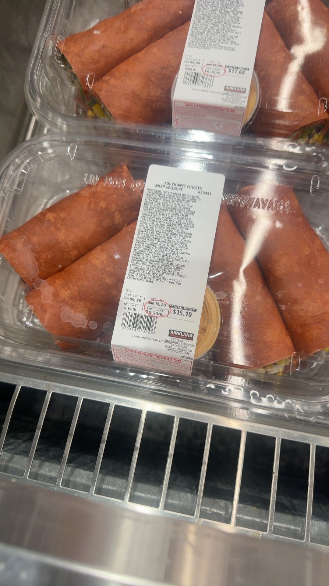 Southwest Wrap w/ Sauce