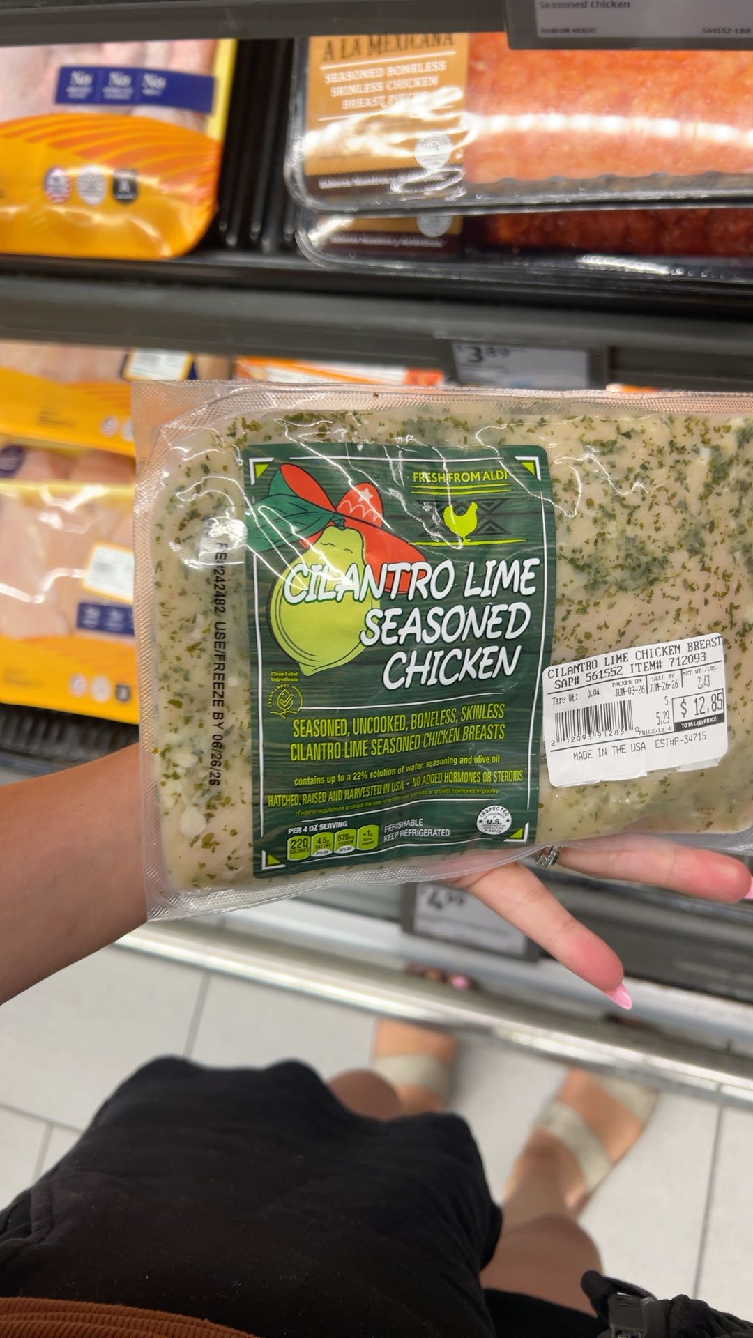 Cilantro Lime Seasoned Chicken