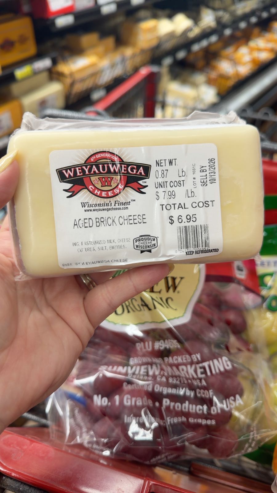 AGED BRICK CHEESE