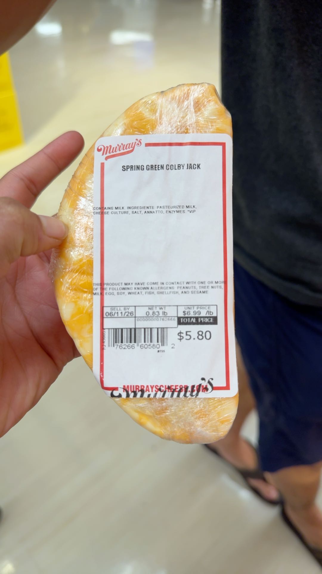 Spring Green Colby Jack
