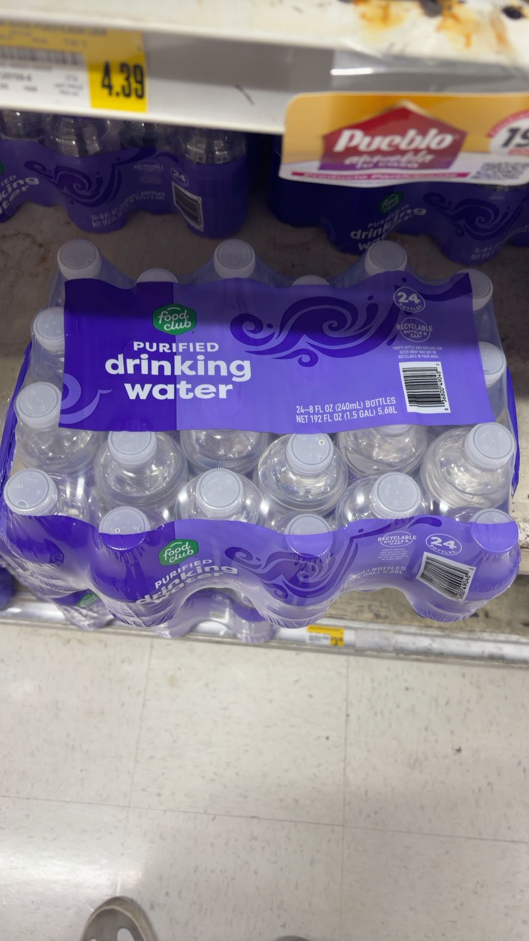 Purified Drinking water