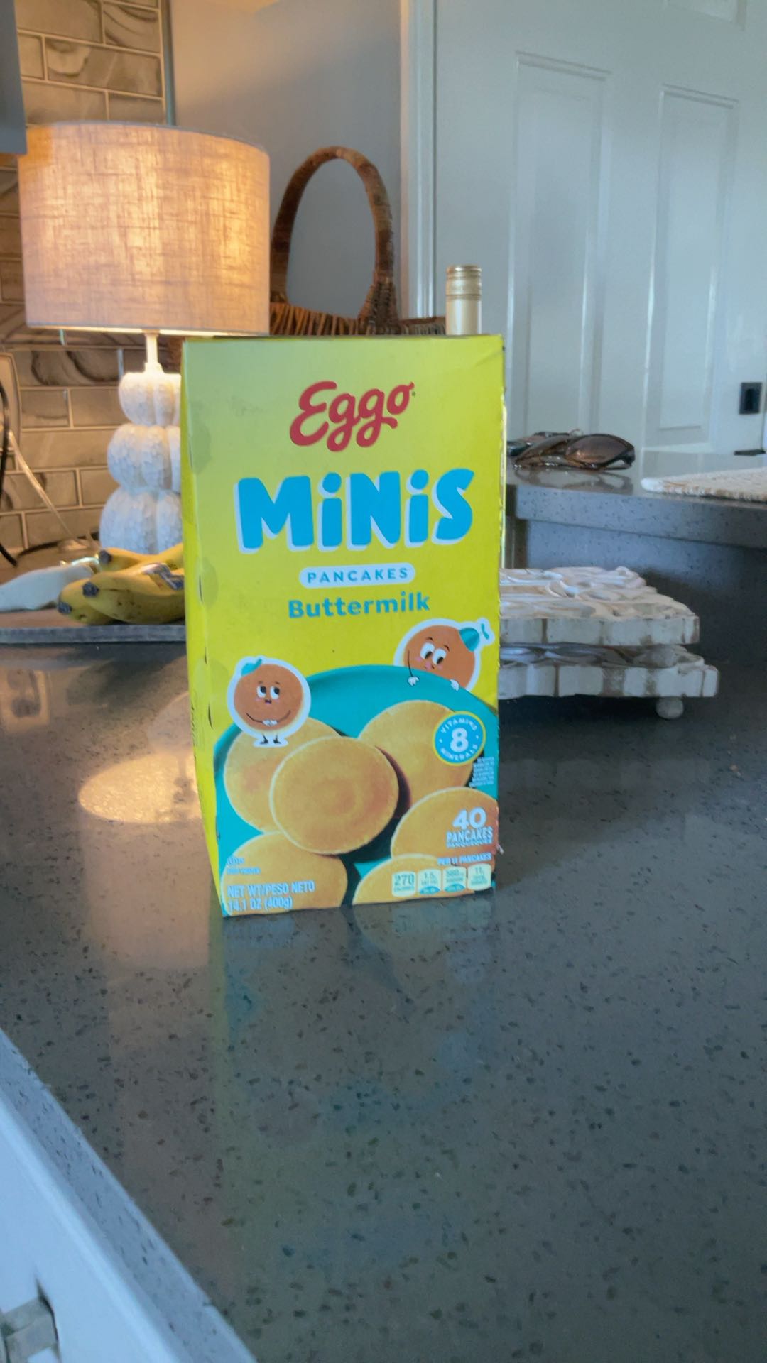 Kelloggs Eggo Mini Buttermilk Waffle -- 320 Per Case.