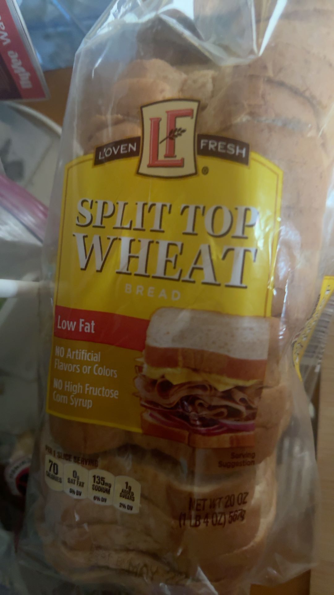 100% WHOLE WHEAT ROLLS
