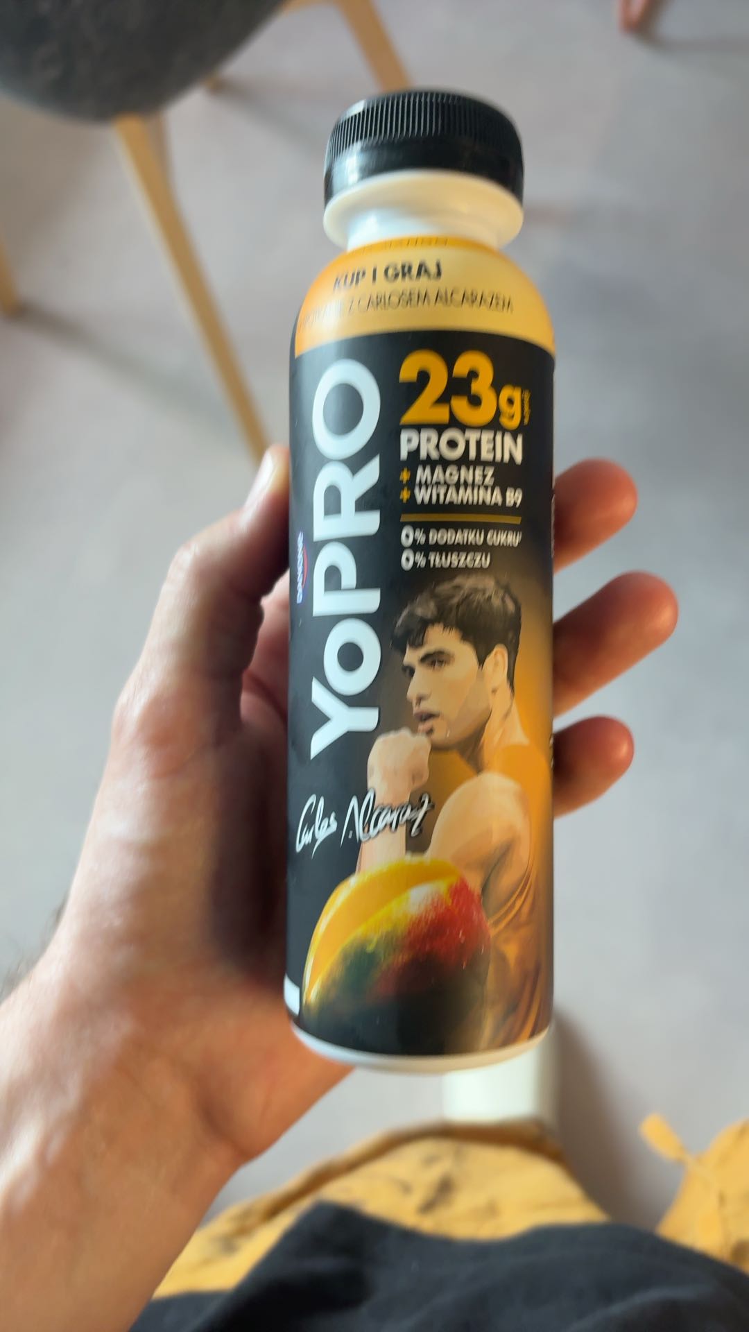 Chocolate protein shake