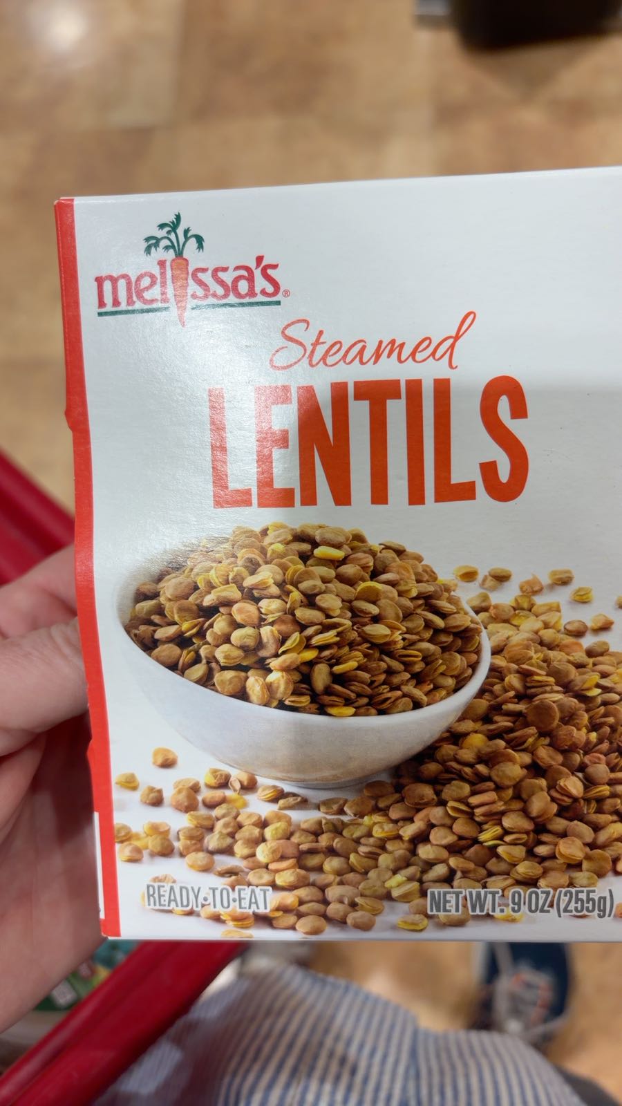 STEAMED LENTILS