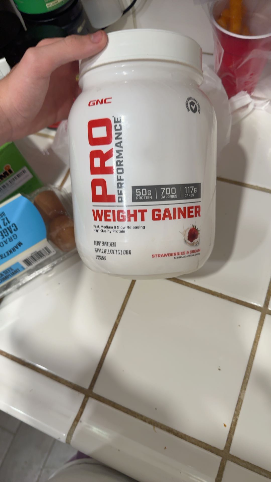Gnc Pro Performance Weight Gainer - 6.6 Lbs, 3 Kg (double Chocolate)