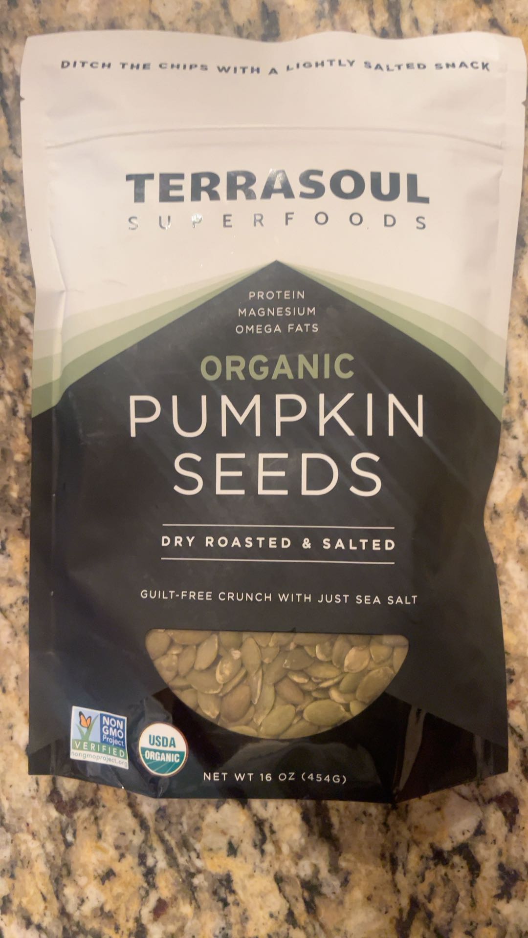 Organic Pumpkin Seeds, 6 Pounds