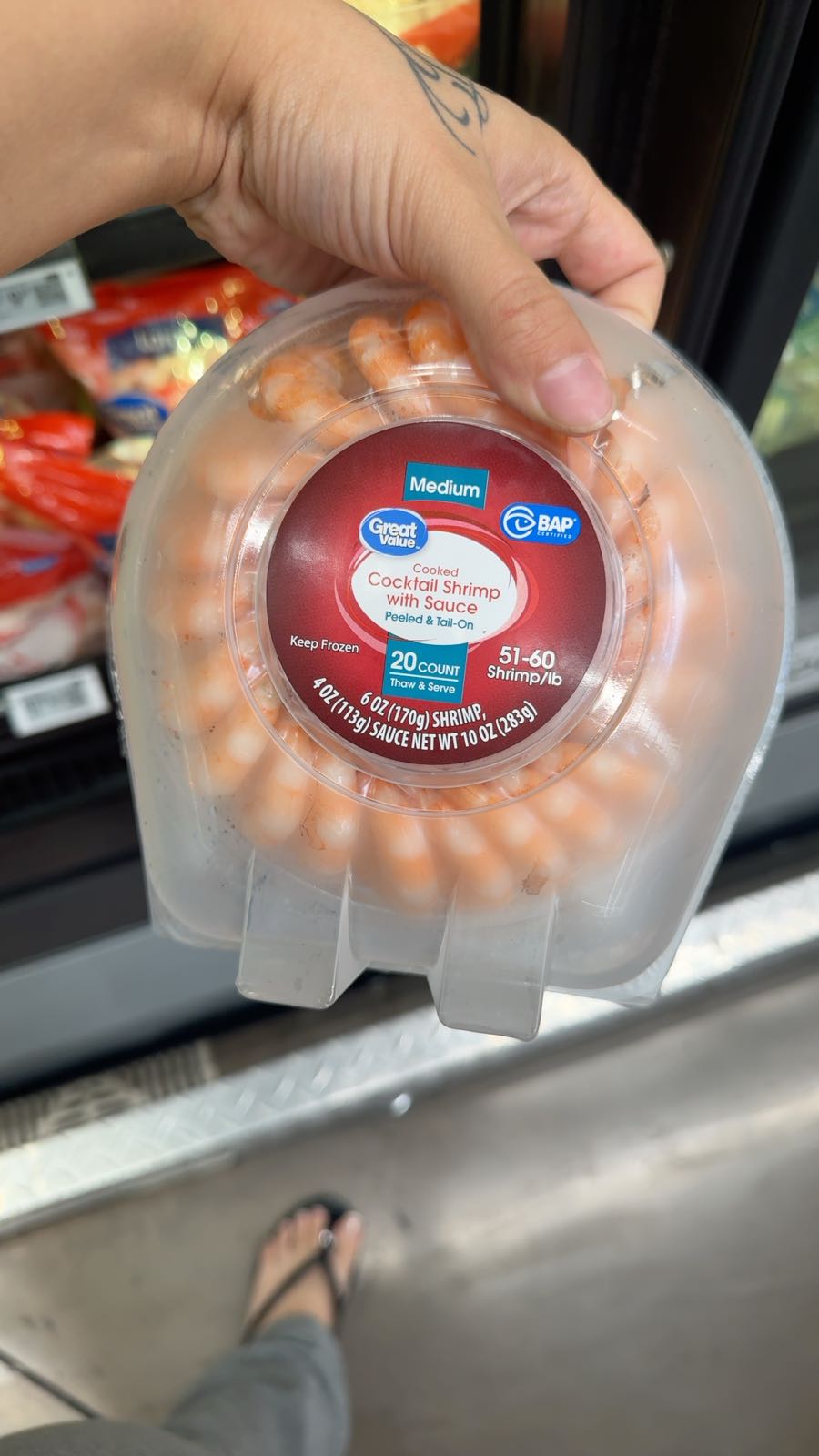 MEDIUM COOKED SHRIMP