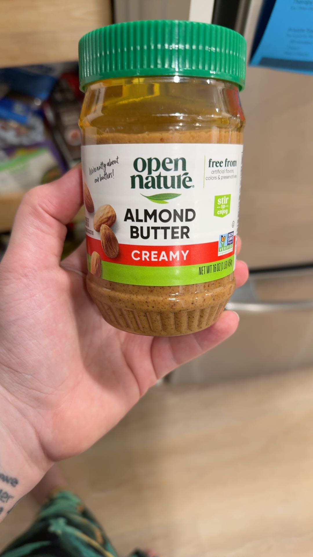 CRUNCHY ALMOND BUTTER