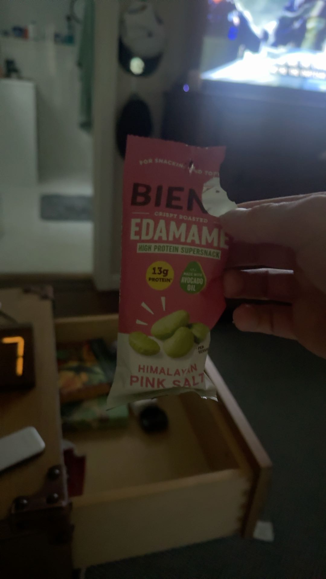 Crispy Roasted Edamame