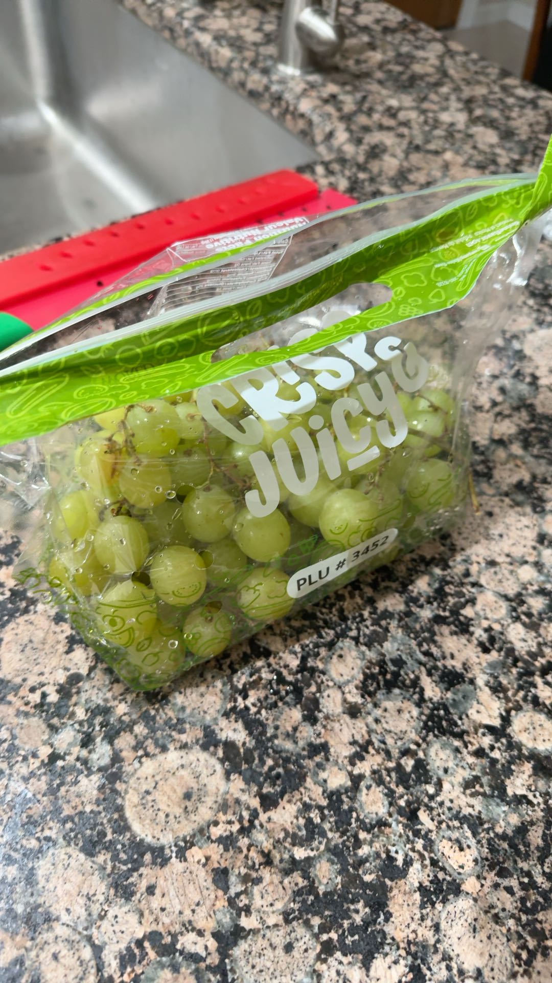 Crisp And Juicy Green Grapes