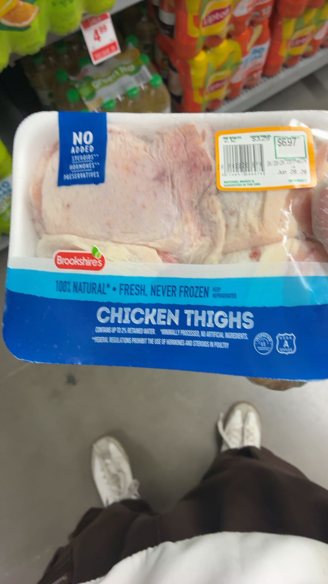 BONELESS SKINLESS CHICKEN THIGHS