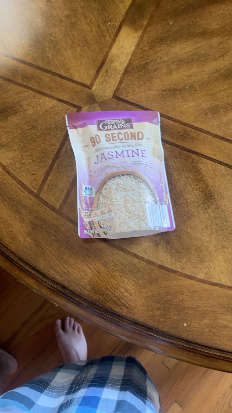 Earthly Grains 90 Second Microwavable White Rice Jasmine