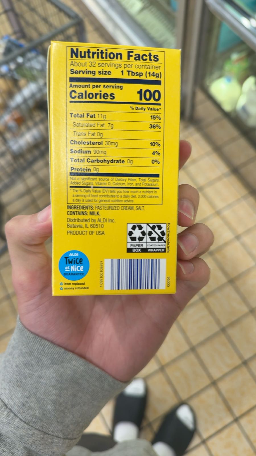 Aldi butter