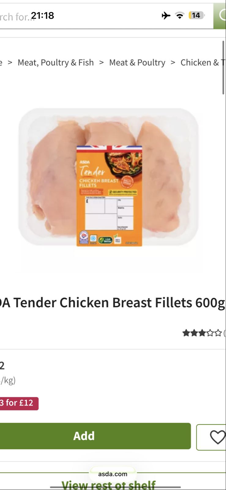 CHICKEN BREAST FILLETS