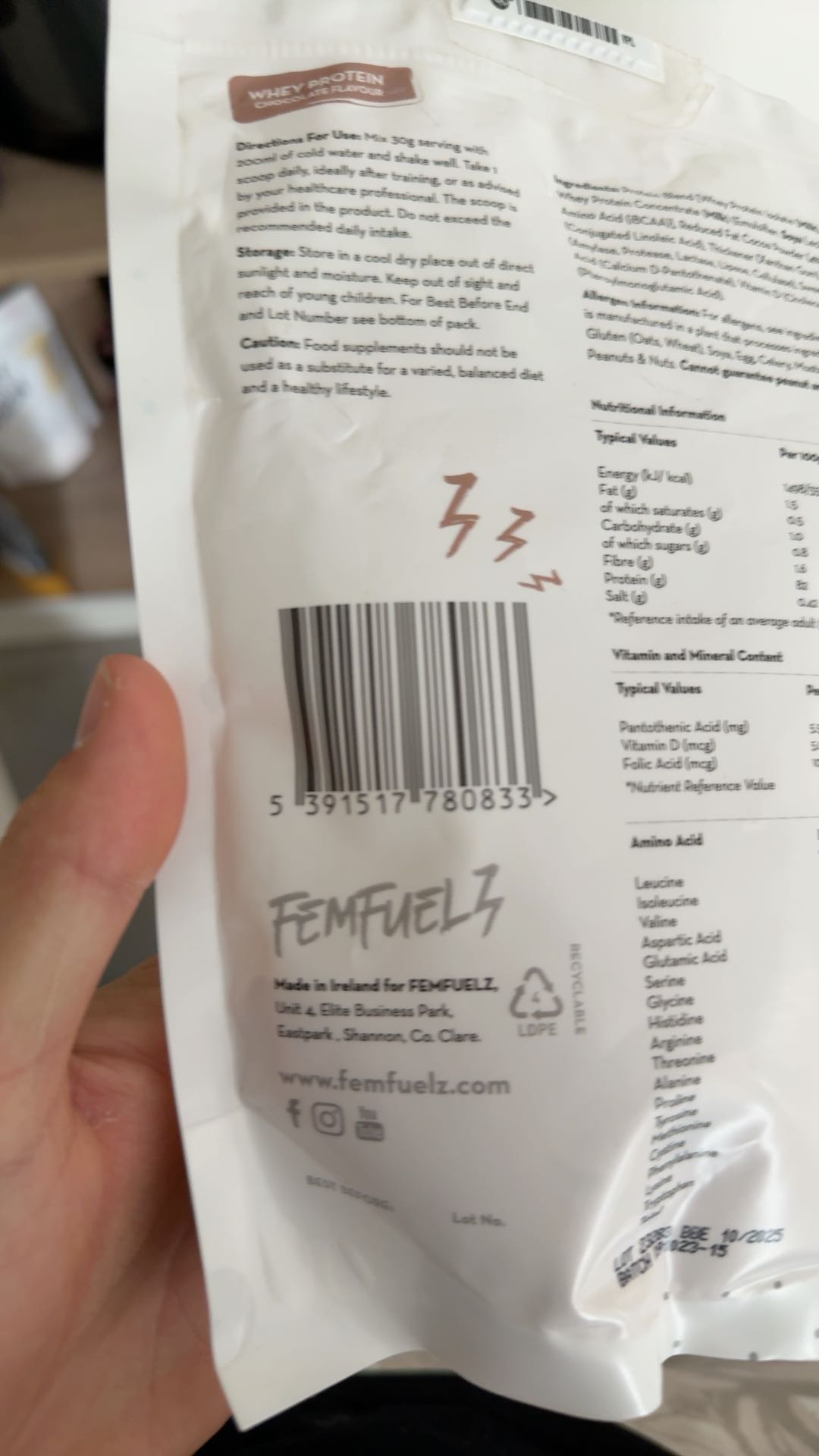 Chocolate Whey Protein