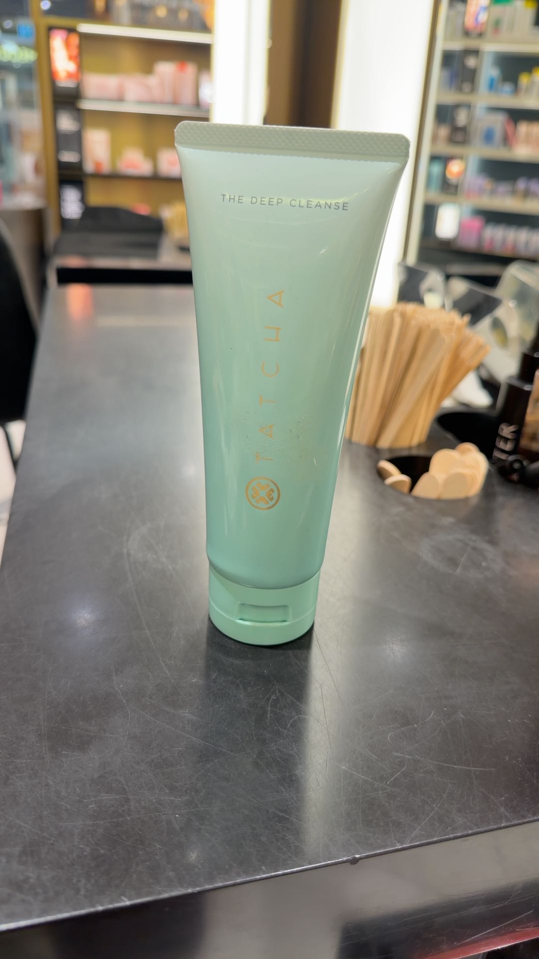 Lot 2 TATCHA The Deep Cleanse Exfoliating Cleansing Gel Travel size Samples