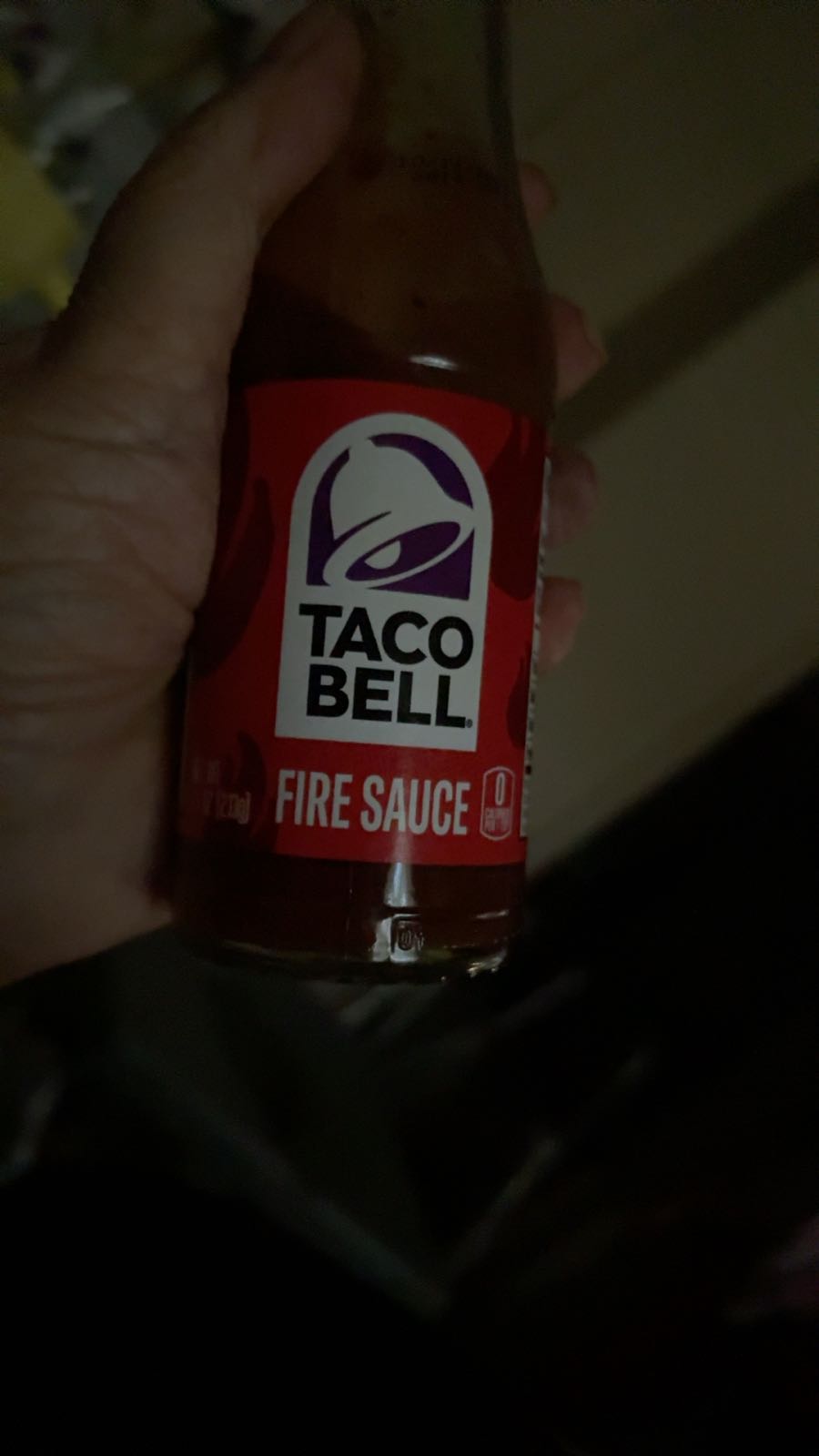 Taco Bell Fire Sauce 3 Pack