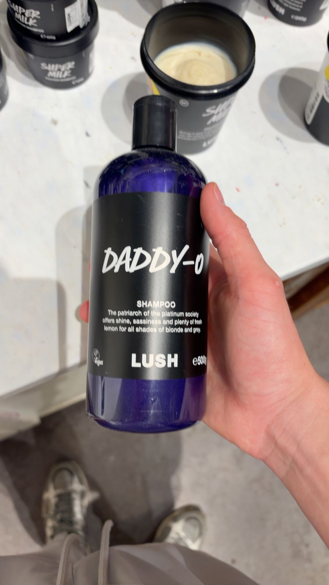 new Lush Daddyo Shampoo 100ml
