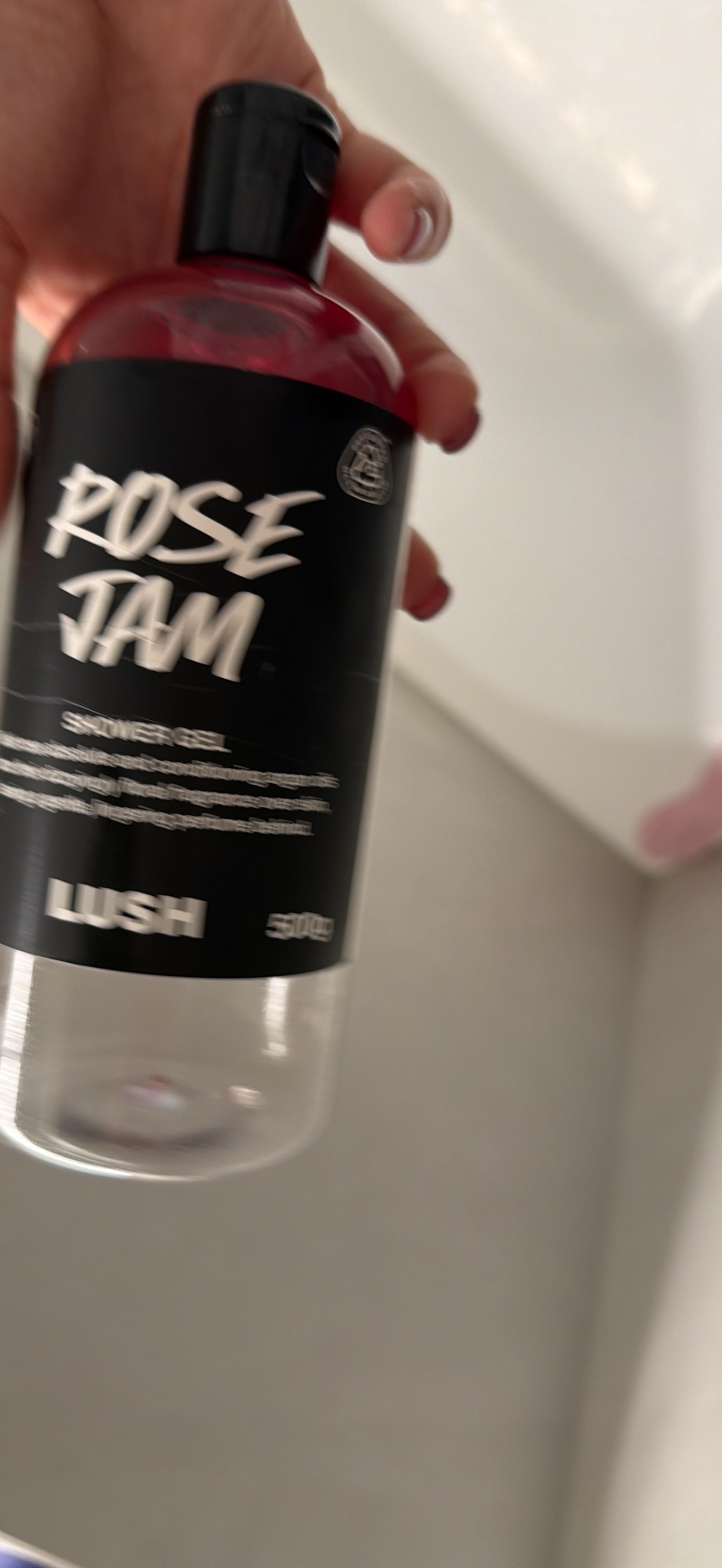 LUSH ROSE JAM Shower Gel 3.3 Fl Oz. New & Sealed Best By Dec. 2023