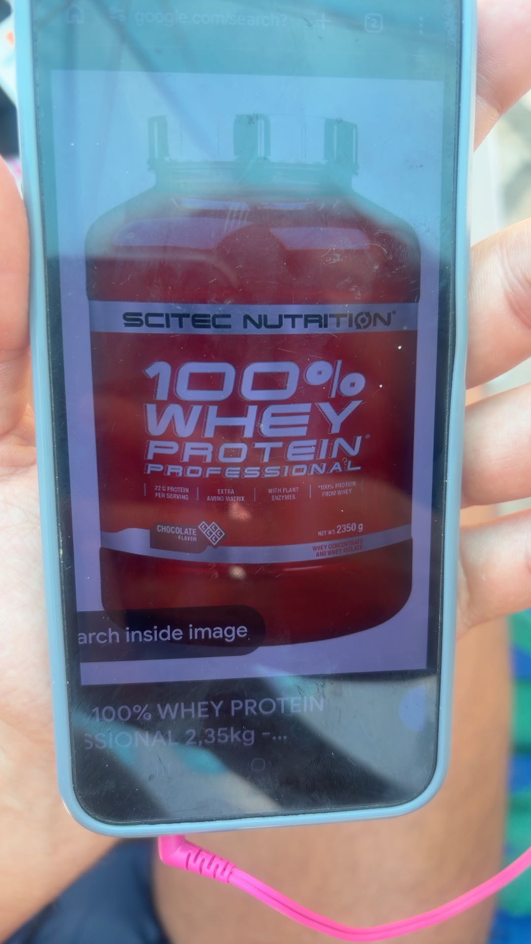 Scitec Nutrition 100%whey Protein Professional 2350g Cappuncino