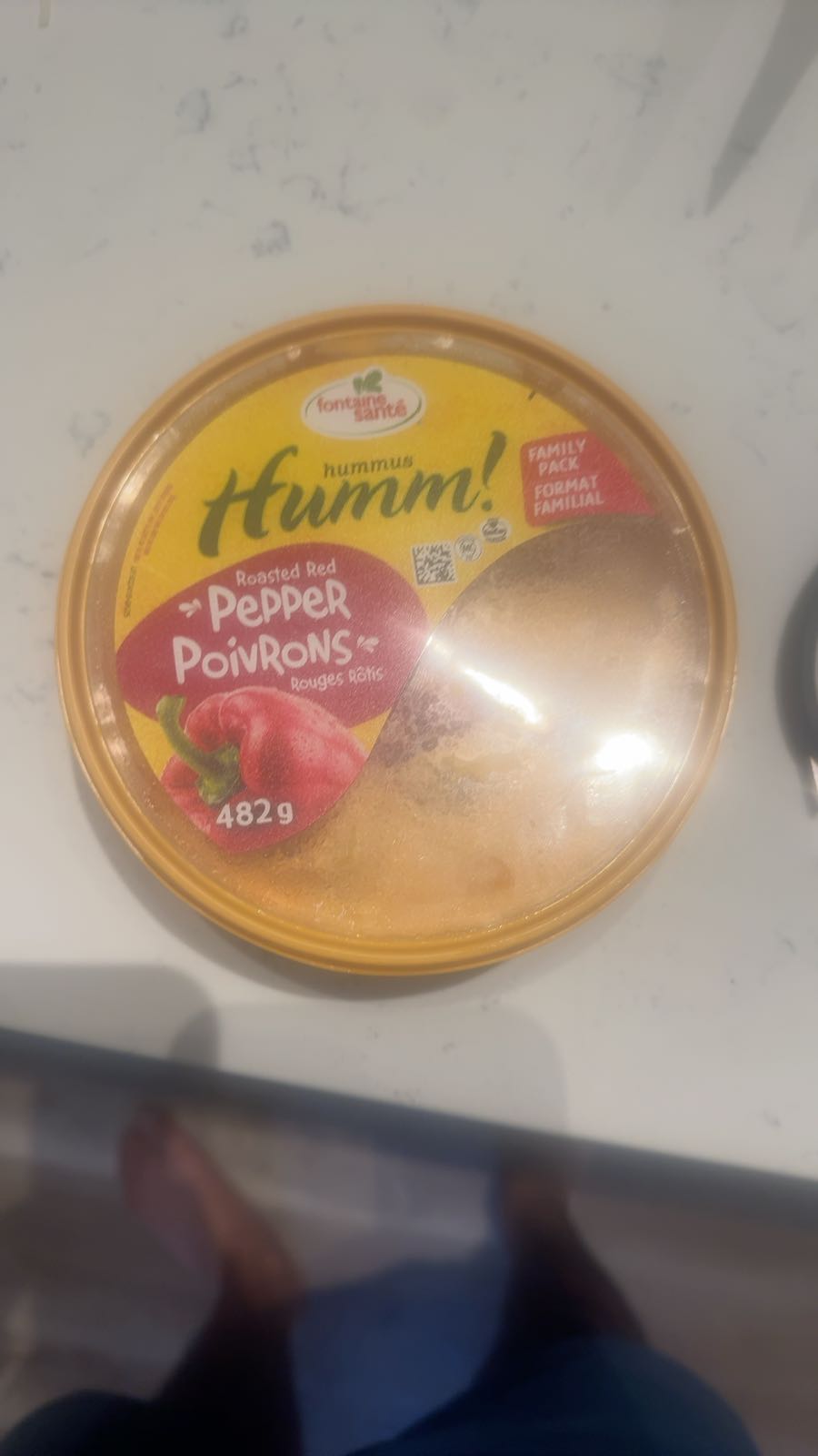 Humm! Roasted Red Pepper Hummus