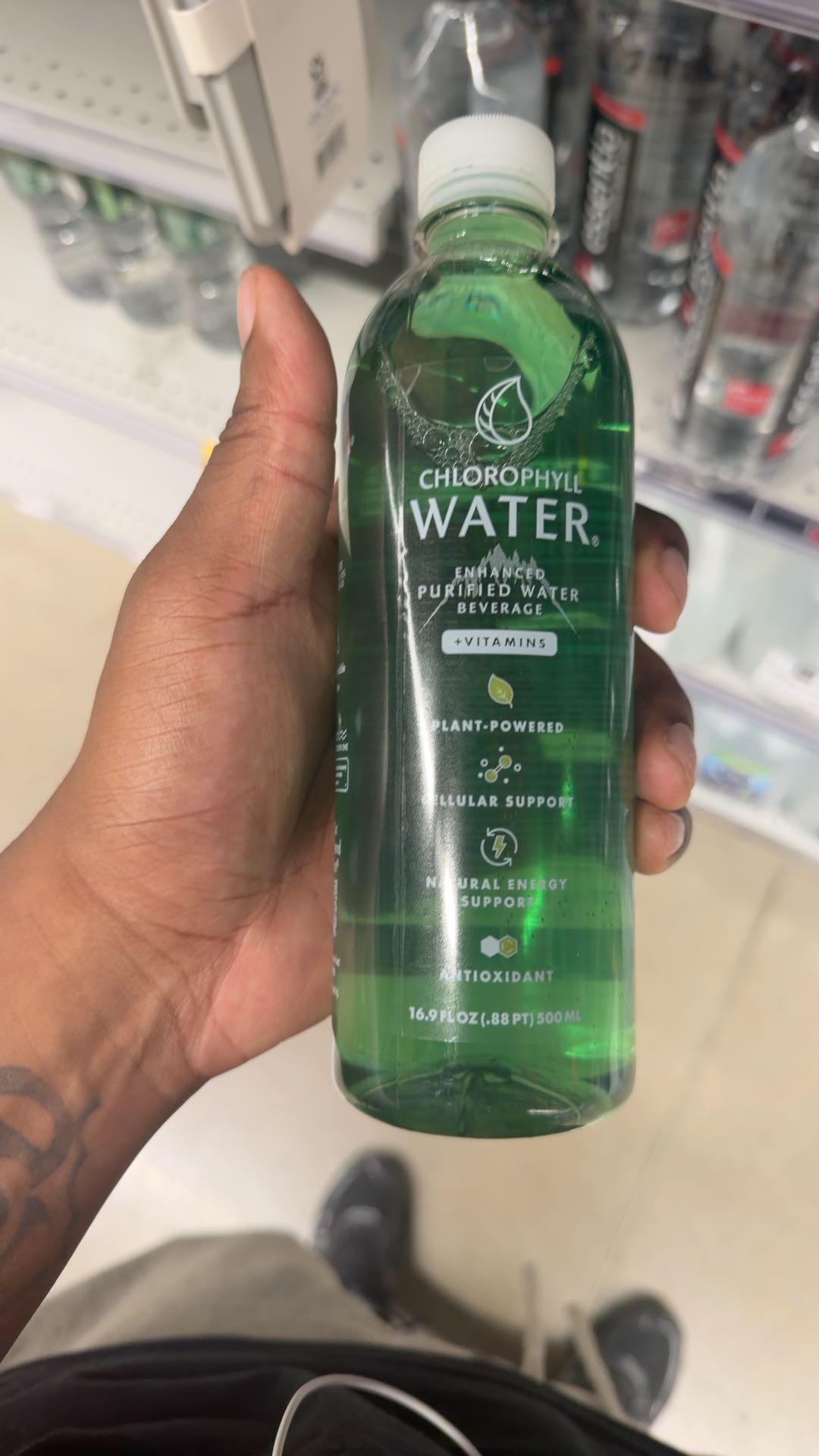 VERDAY, CHLOROPHYLL WATER, CUCUMBER