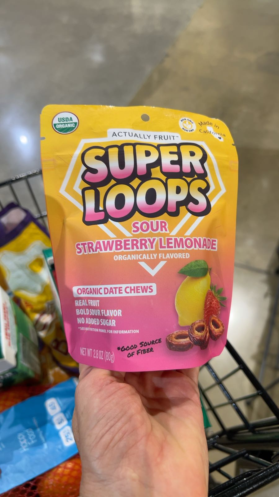 Super Loops Sour Strawberry Lemonade
