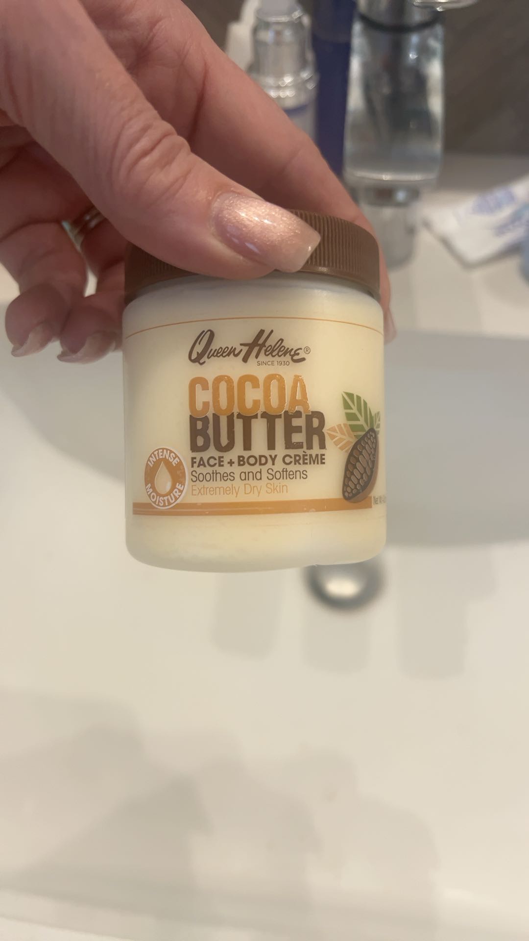 Queen Helene Cocoa Butter Face & Body Creme 15 Oz