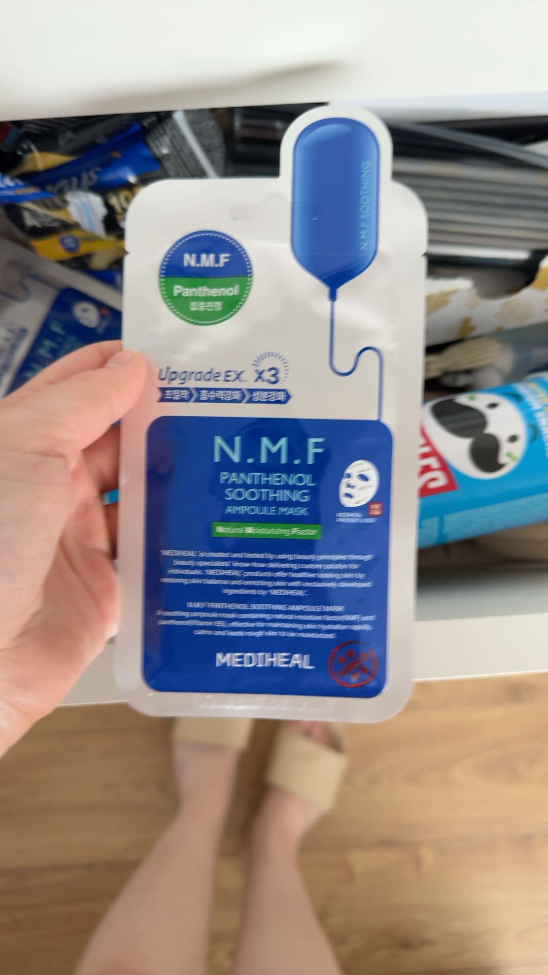 Mediheal N M F Aquaring Ampoule Mask 10 Sheets