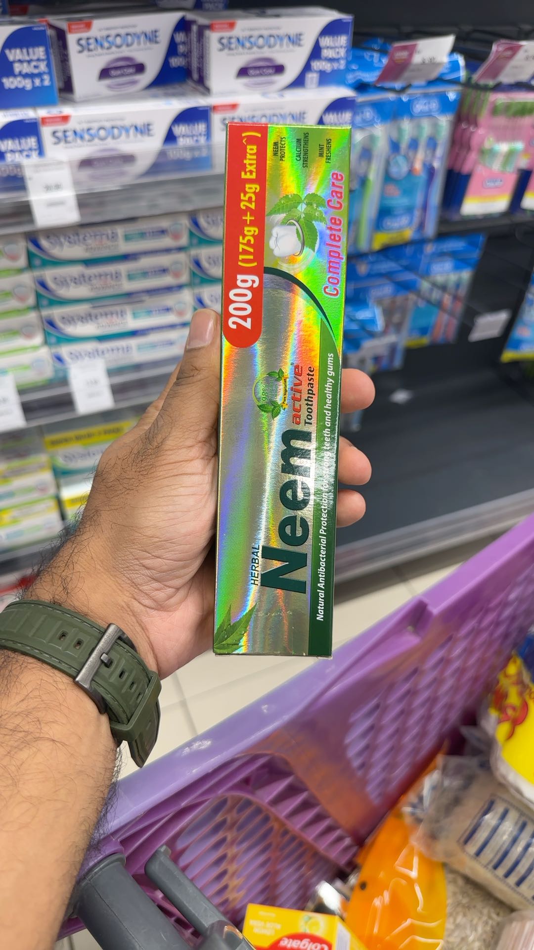 Neem Active Toothpaste 100 Grams Pack of 3