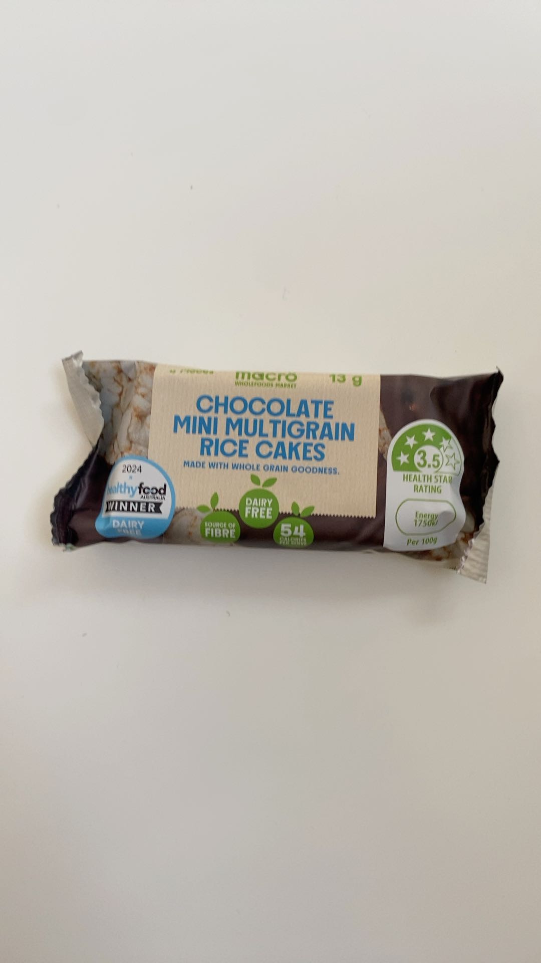 Dark Chocolate Multigrain Rice cakes