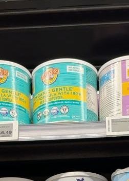 Earth's Best Organic Gentle Formula With Iron